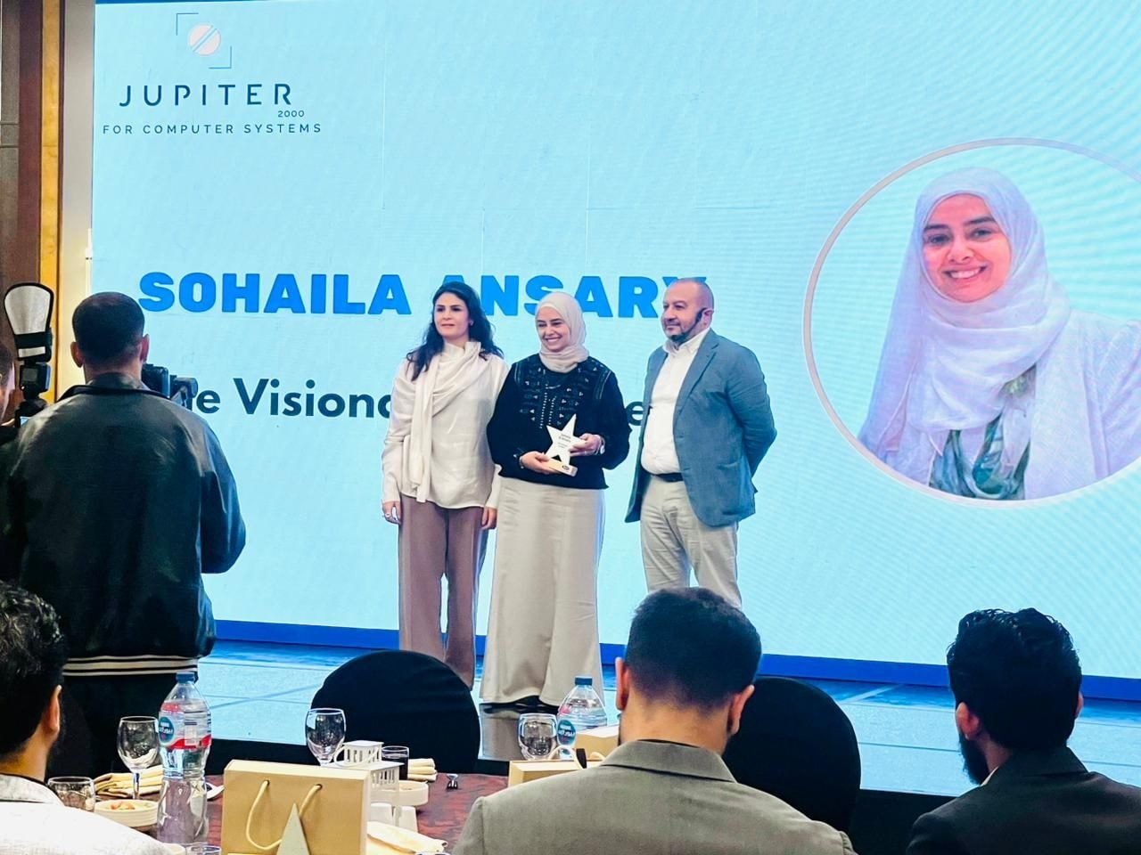 Sohaila Ansary Visionary Architect award ceremony